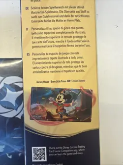 Disney Lorcana: Whispers in the Well Booster Box + Mickey Brave Prince Playmat - Image 5