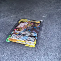 Reshiram & Zekrom GX 157/236 Pokemon Sm-Cosmic Eclipse Full art chase card - Image 4