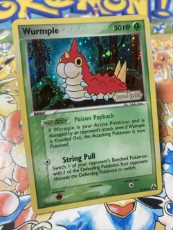 Wurmple 70/92 Legend Maker Reverse Holo Pokemon Card TCG - Image 2