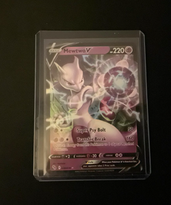 Mewtwo V 30/78 Pokemon Go Ultra Rare Holo Pokemon TCG Card - Image 1