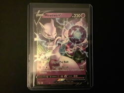 Mewtwo V 30/78 Pokemon Go Ultra Rare Holo Pokemon TCG Card - Image 2