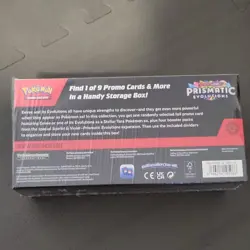 Pokemon Prismatic Evolutions Surprise Box Eevee Promo Cards Booster Packs Sealed - Image 2