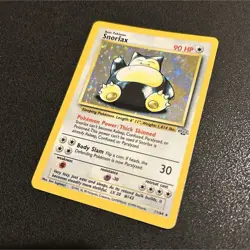 Pokemon Snorlax 11/64 Jungle Holo Rare 90 HP 1999 Wizards of the Coast Card - Image 1