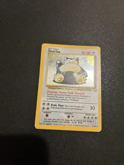Pokemon Snorlax 11/64 Jungle Holo Rare 90 HP 1999 Wizards of the Coast Card - Image 2
