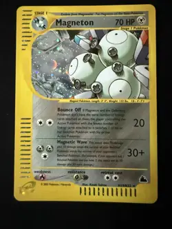 Magneton SKYRIDGE HOLO RARE H19/H32 - 2003 WOTC Pokemon Card - LP + - Image 1