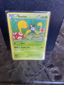 Pokemon 2013 Legendary Treasures Shuckle 3/113 Card 2013 Cute Card - Image 1
