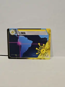 Pandemic Board Game Lima Peru Location Card Replacement - Image 1