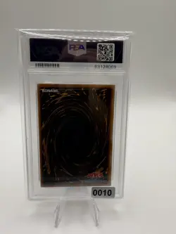 PSA 9 Mint Dark Magician P4-02 Premium Pack 4 2001 Japanese Graded Card - Image 2
