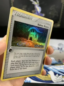 Pokemon Card Ex Delta Species Holon Ruins 96/113 2005 Reverse Stamped Holo - Image 5