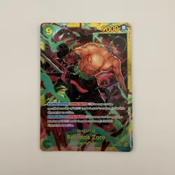 Roronoa Zoro OP06-118 SEC - One Piece TCG - English Card Near-Mint Secret Rare - Image 1