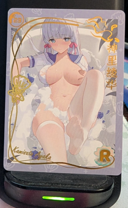 Ayaka Genshin Impact R-23 Genki Parade Goddess Story Card Waifu Anime Trading - Image 1