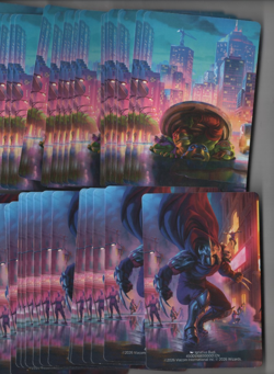 MTG TEENAGE MUTANT NINJA TURTLES 87X LOT CARD DECK DIVIDER SUPPLY STORAGE MAGIC - Image 1