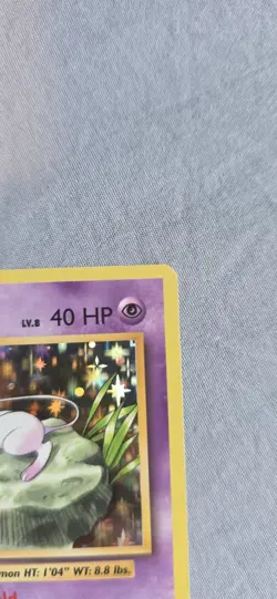 Pokemon TCG Mew holo rare (53/108) Evolutions 40 HP basic card - Image 3
