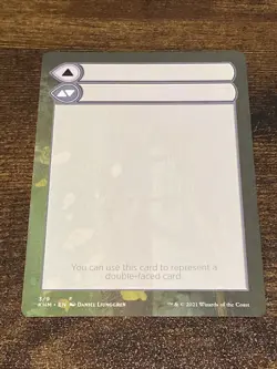 Double-Faced Card #3 Token Magic The Gathering MTG Kaldheim D6119* - Image 1