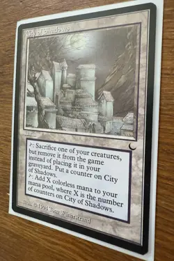 City of Shadows - The Dark, MTG NM Magic: The Gathering Card Reserved List - Image 2