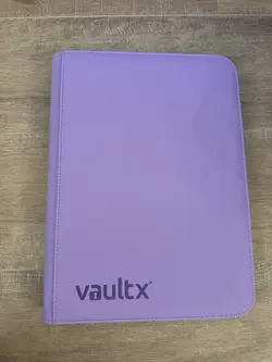 Vault X Just Purple 9-Pocket Exo-Tec Zip Binder - 360 Cards - New - Image 1