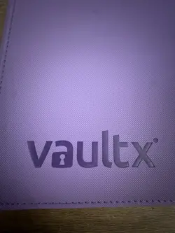 Vault X Just Purple 9-Pocket Exo-Tec Zip Binder - 360 Cards - New - Image 2