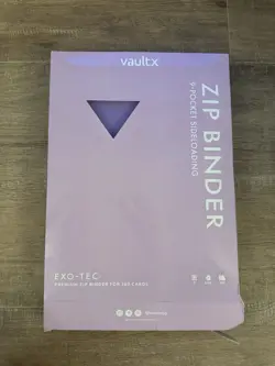 Vault X Just Purple 9-Pocket Exo-Tec Zip Binder - 360 Cards - New - Image 4