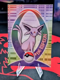 2001 Topps Pokemon TV Animation Edition Johto Series 1, Espeon #6 - Image 1