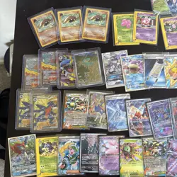 Lot of Pokemon cards- IR’s-UR’s-GX’s- Vmax-EX’s- Mostly NM, Older cards HP - Image 2