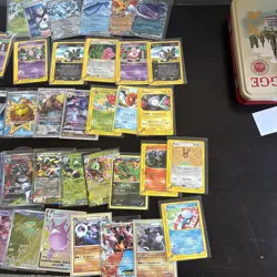 Lot of Pokemon cards- IR’s-UR’s-GX’s- Vmax-EX’s- Mostly NM, Older cards HP - Image 4