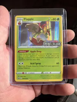 Pokemon Flapple SWSH022 Stamped - Image 3