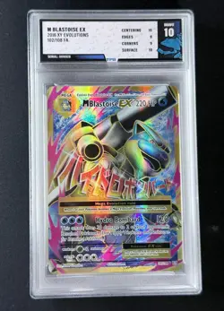 M Blastoise EX PSA TFG 10 - 102/108 - Mega Full Art - XY Evolutions - Pokemon - Image 1