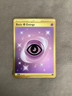 Pokemon TCG Basic Psychic Energy Scarlet & Violet 151 207/165 Holo Hyper Rare NM - Image 1