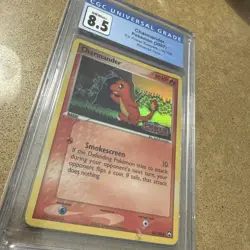 2007 Pokemon EX Charmander Reverse Foil Power Keepers Stamped #48/108 CGC 8.5 - Image 1