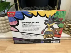 Pokemon TCG: Ascended Heroes - Mega Lucario Premium Poster Collection Box NEW - Image 4