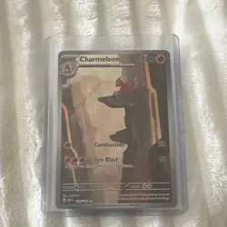 Pokemon Charmeleon Scarlet & Violet 151 Rare 169/165 100 HP Combustion Fire Bla… - Image 1