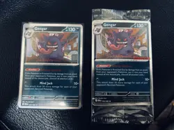 Pokemon Gengar GameStop Promo SEALED & Perfect Order Gengar Holo - Image 1