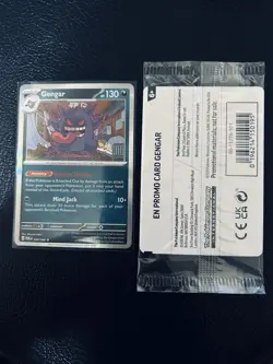 Pokemon Gengar GameStop Promo SEALED & Perfect Order Gengar Holo - Image 2