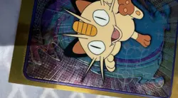 Pokemon Topps #52 MEOWTH Chrome 1999 Series 1 5of5 Card TV Animation Edition NM - Image 4