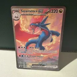 Pokemon Salamence EX Holo 187/159 SV09 Journey Together - Image 1
