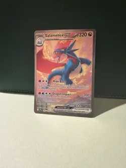 Pokemon Salamence EX Holo 187/159 SV09 Journey Together - Image 3