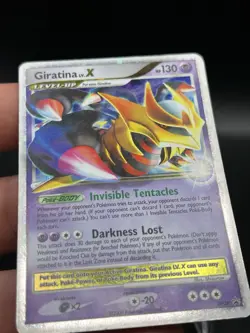 Giratina LV.X DP38 Black Star Promo 2009 Holo Pokemon Card TCG MP ZG1 - Image 3