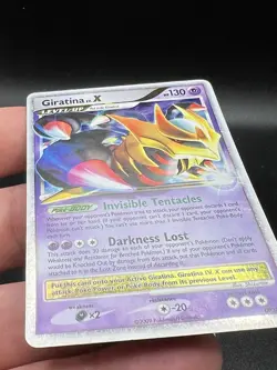 Giratina LV.X DP38 Black Star Promo 2009 Holo Pokemon Card TCG MP ZG1 - Image 4