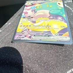 Pokemon Iono's Bellibolt ex 183/159 Sv09 Journey Together Holo Special Illustra… - Image 2