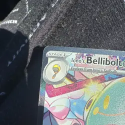 Pokemon Iono's Bellibolt ex 183/159 Sv09 Journey Together Holo Special Illustra… - Image 5