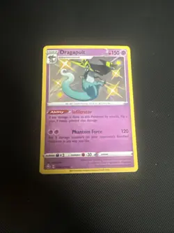 Pokemon TCG Shining Fates Dragapult SV062/SV122 Baby Shiny NM - Image 1