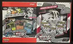 SAMS CLUB POKEMON 1 BLACK BOLT 1 WHITE FLARE BINDER & POSTER COLLECTION SET OF 2 - Image 4