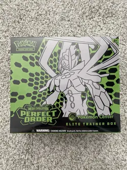 Pokemon Perfect Order Pokemon Center Exclusive Elite Trainer Box ETB New Sealed - Image 1