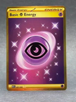 Pokemon - 207/165 Psychic Energy SV Scarlet & Violet 151 Gold Hyper Rare Holo NM - Image 1