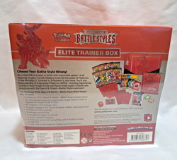 Pokemon Sword & Shield - Battle Styles Elite Trainer Box (Red) ETB New, sealed - Image 3
