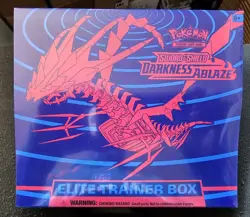 Pokemon Sword And Shield Darkness Ablaze SEALED Elite Trainer Box ETB - Image 1