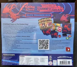 Pokemon Sword And Shield Darkness Ablaze SEALED Elite Trainer Box ETB - Image 2
