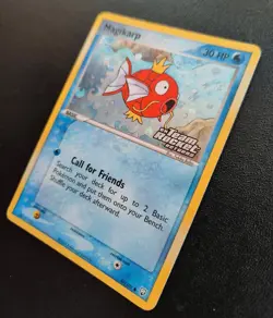 2004 Pokemon Magikarp-#65/109-Reverse Holo-Team Rocket Returns-STAMPED-M/NM. - Image 4