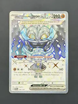 Cornerstone Mask Ogerpon ex 199/167 Sv06: Twilight Masquerade Full Art Pokemon - Image 1