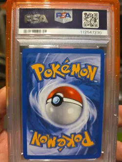 Pokemon Neo Genesis Typhlosion-Holo 1st Edition Red Dot Error PSA 8 POP 4 - Image 2